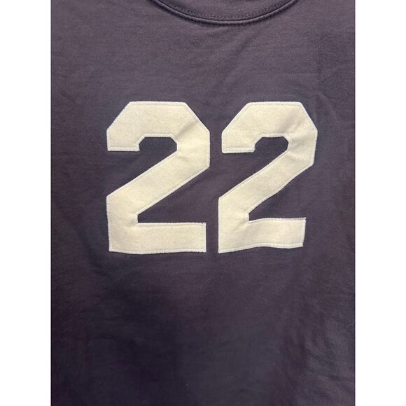 The Letterman Co Taylor Swift 22 Oversized Sweatshirt Coastal Preppy Large - Picture 2 of 6